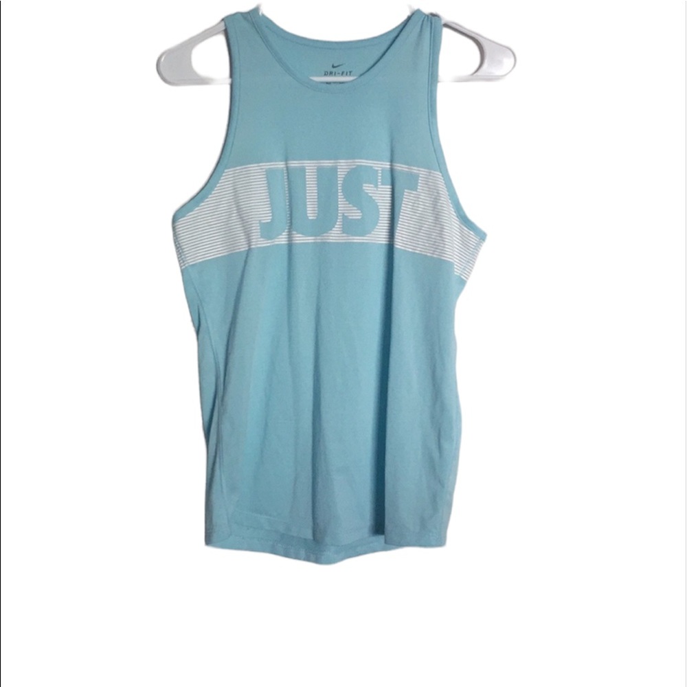 Nike Blue Dri-FIT Tomboy Tank, Size XS